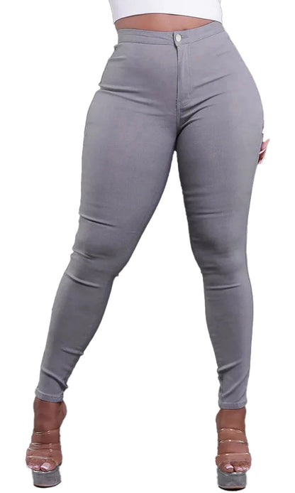 Womens High Waisted Skinny Jeans