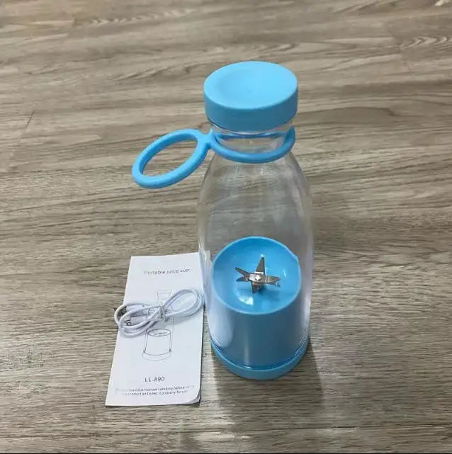 Portable USB Charging Mini Juice Blender Cup with 6 Blades