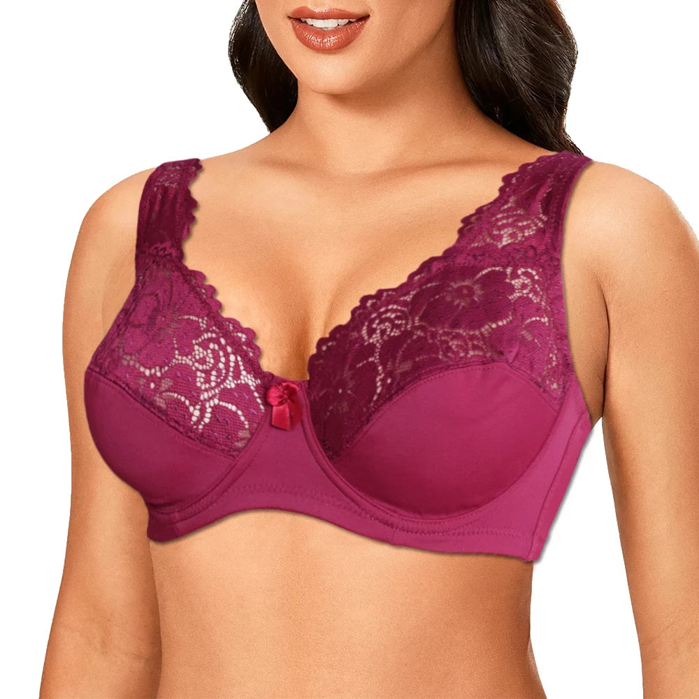 Underwire Bra with Lace Elegance