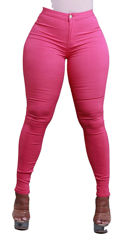 Womens High Waisted Skinny Jeans