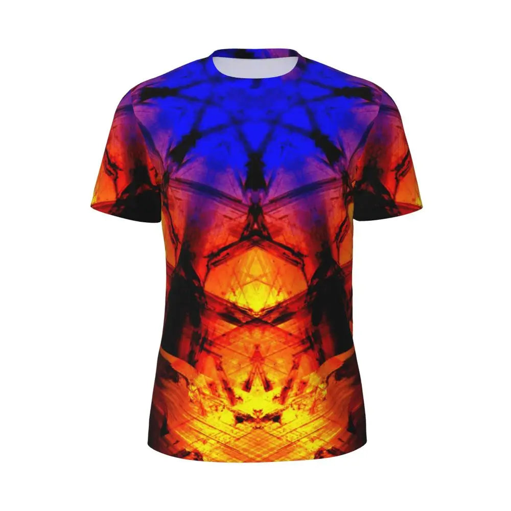 Graphic Tee Clothing - Red Glitter Style