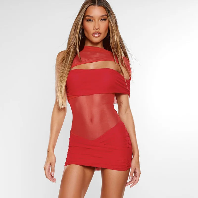 Red Mini Dress for Effortless Style