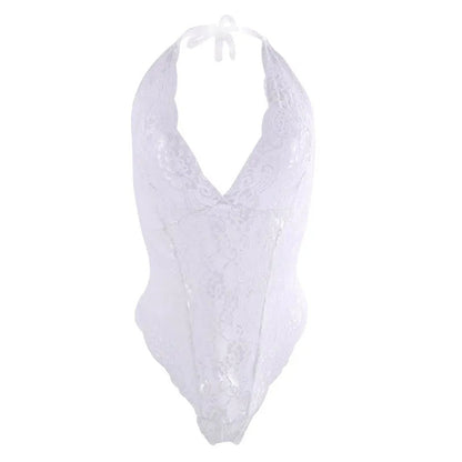 See Through Lace Bodysuit For Women