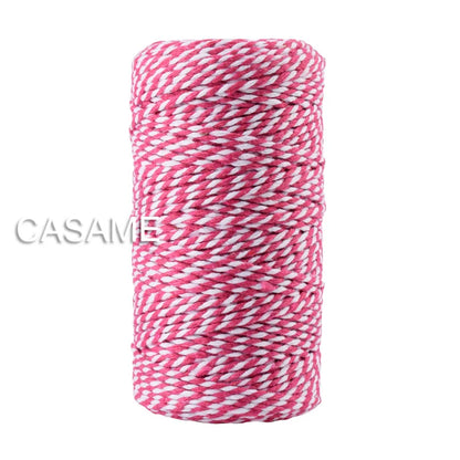 12 ply thick Cotton Bakers Twine String Cord Rope Rustic DIY Craft Twine 100m Spool