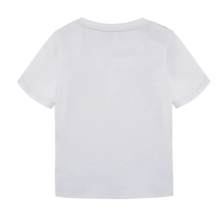 Designer Toddler White T Shirt With Pocket