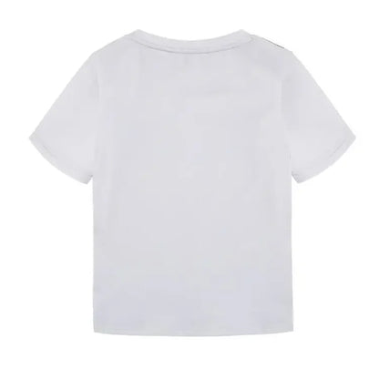 Designer Toddler White T Shirt With Pocket