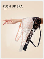 Push Up Bra with Underwire Support