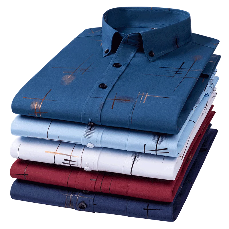 Mens Non-Iron Dress Shirts Stylish & Comfortable