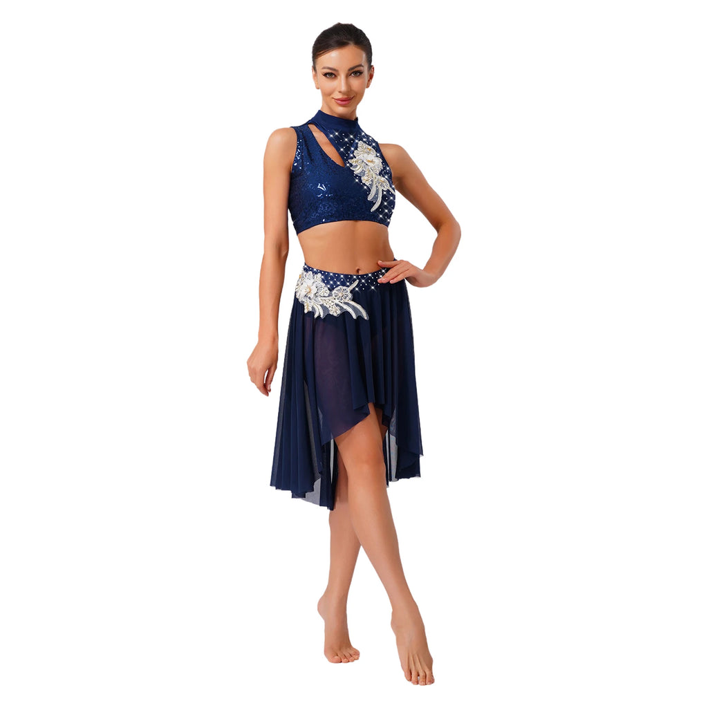 Dancewear Skirt Set for Performers