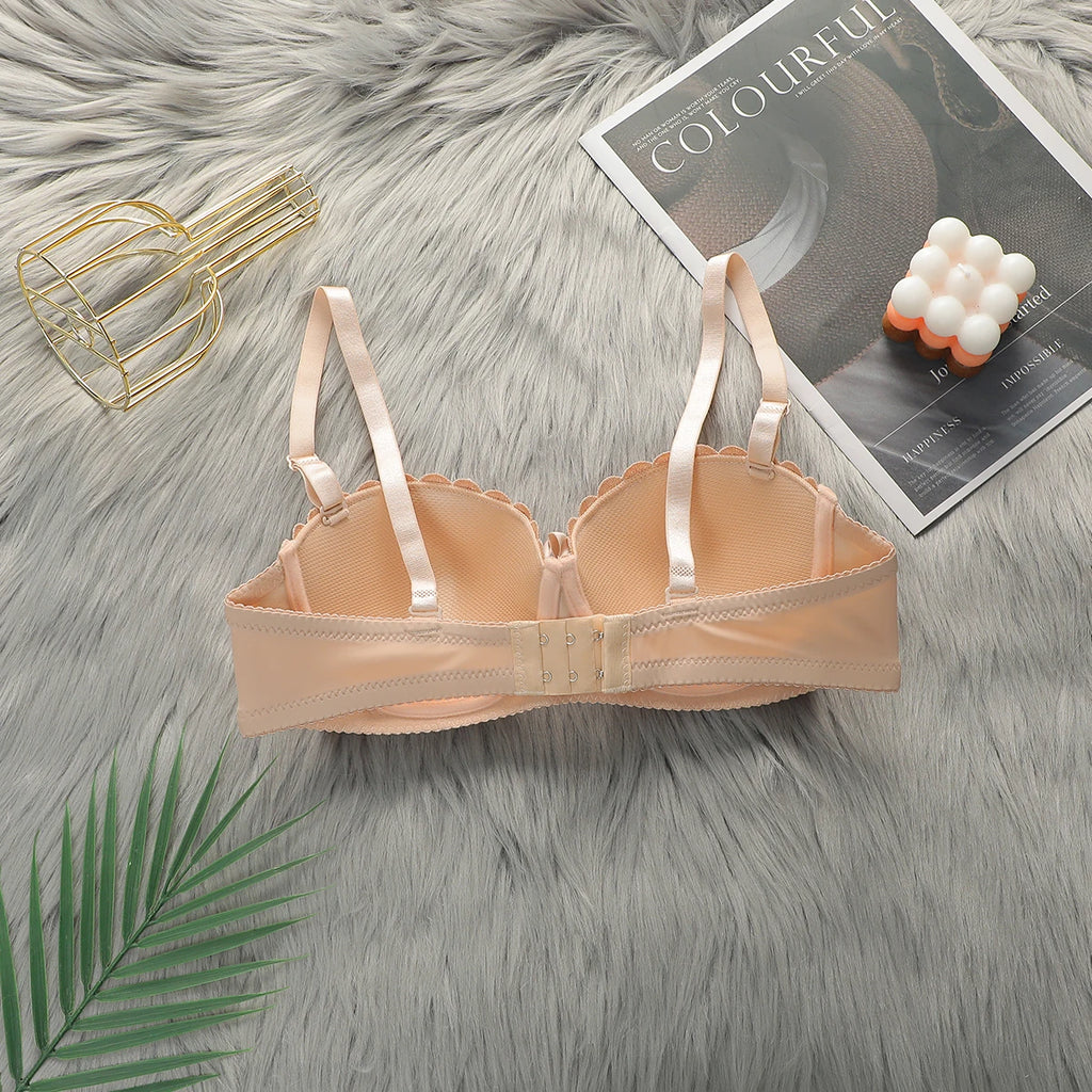 Underwire Bralette with Lace Detail