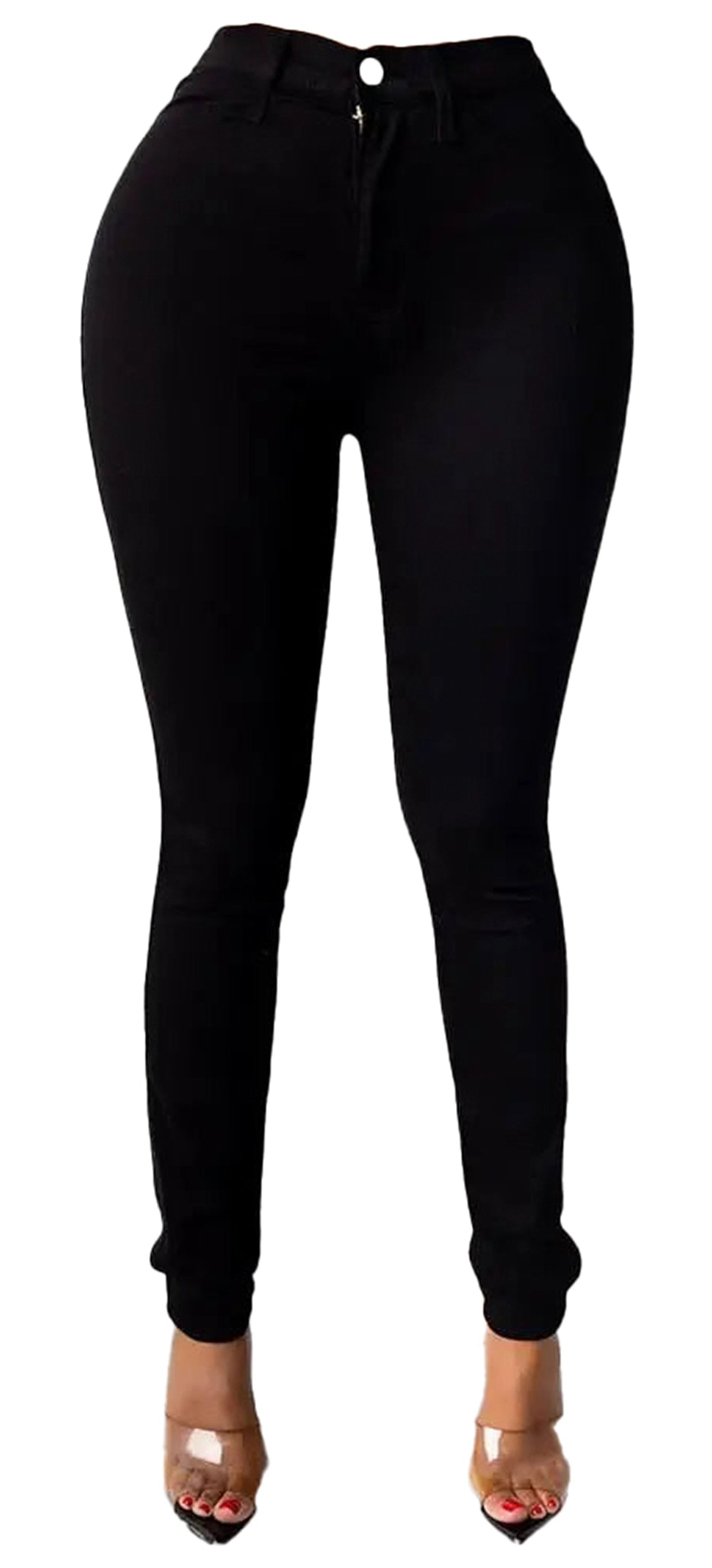 High Waisted Skinny Jeans For Women