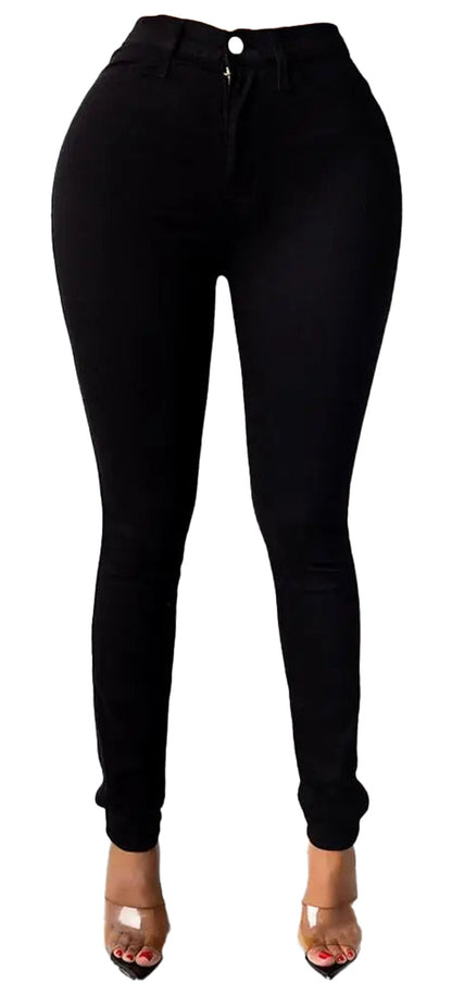 High Waisted Skinny Jeans For Women