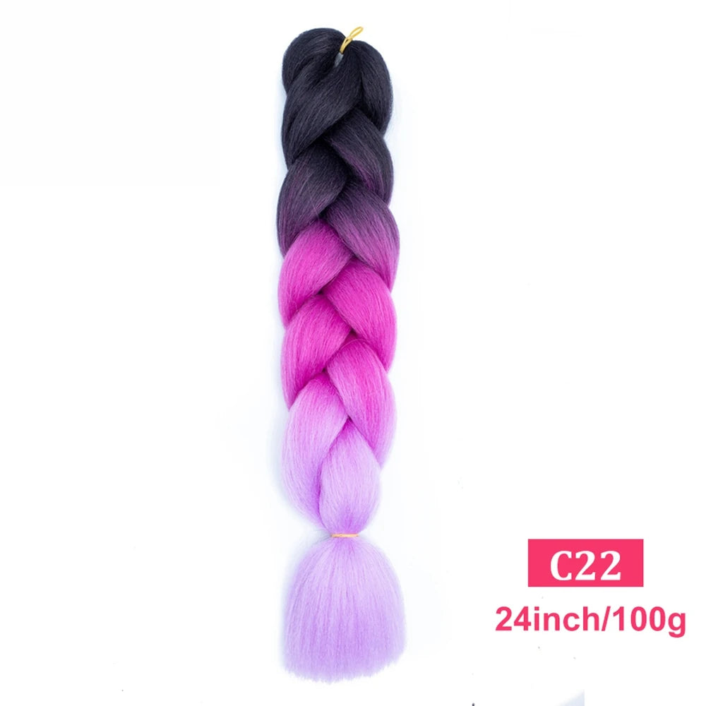 Ombre Braiding Hair Extensions Trendy Styles