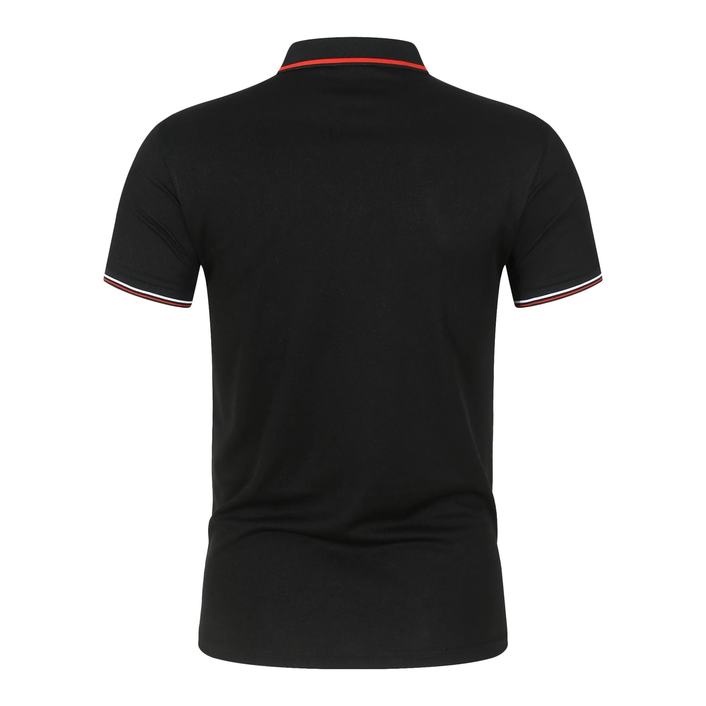 Mens Solid Color Polo Shirt Trendy Style