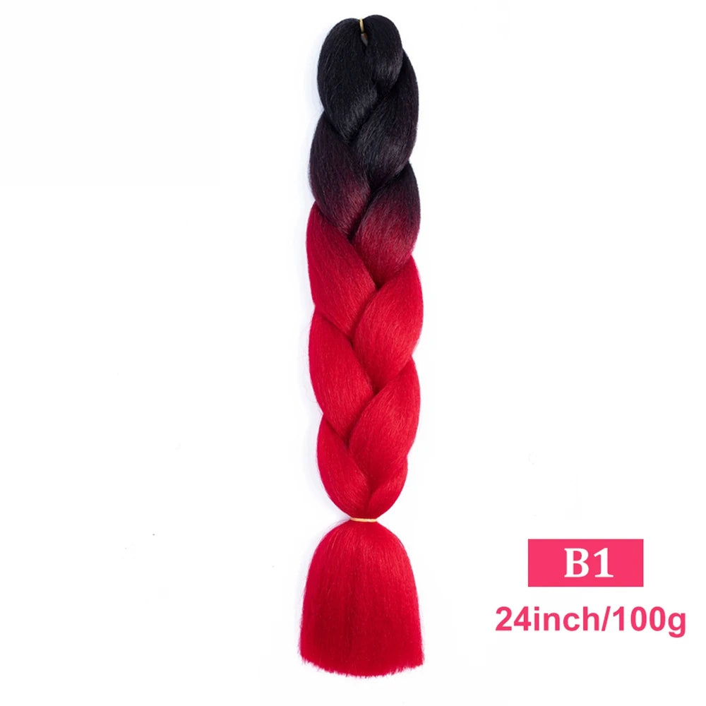 Ombre Braiding Hair Extensions Trendy Styles