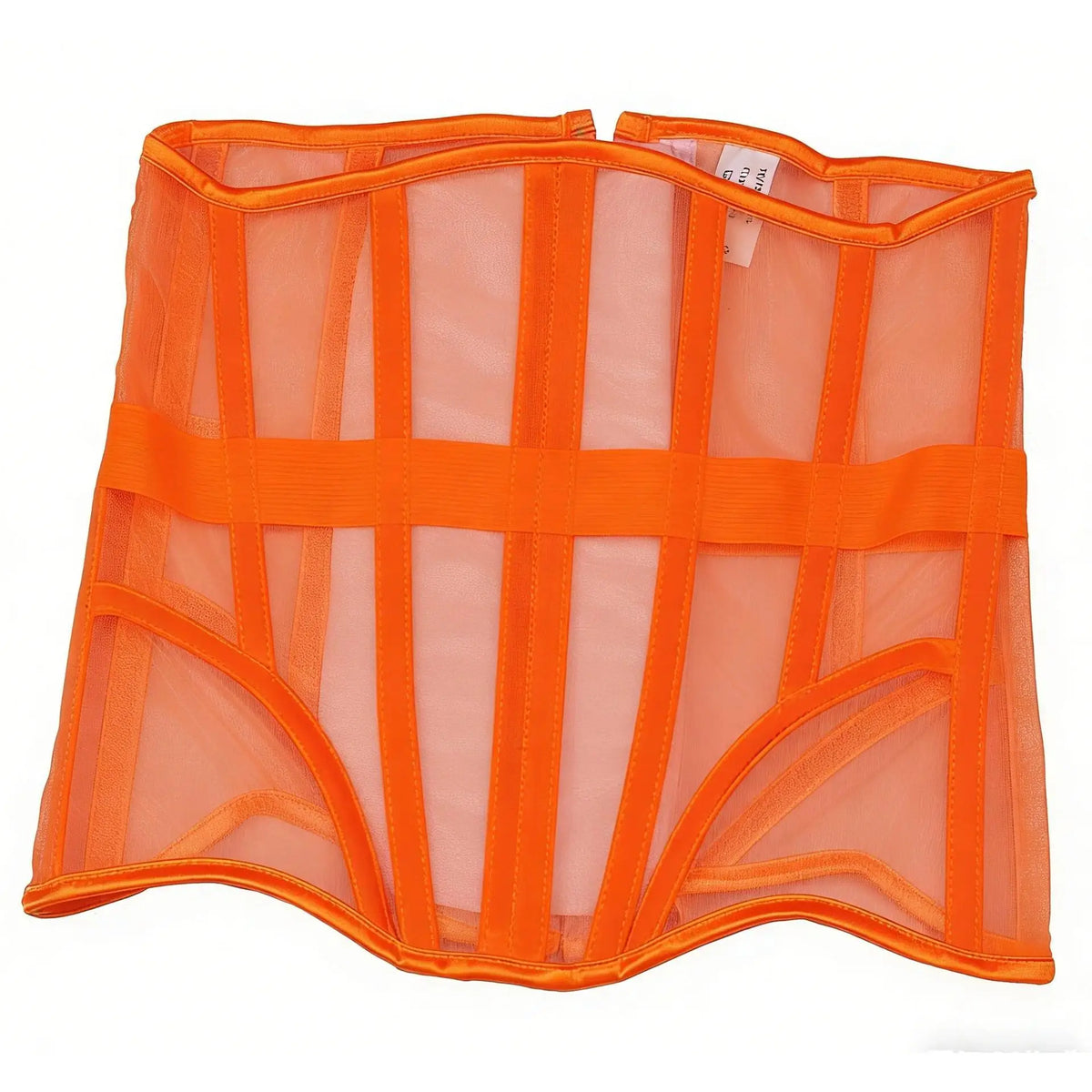Women Breathable Mesh Corset Crop Top Under - Bust Bustier Slimming Waist Girdle
