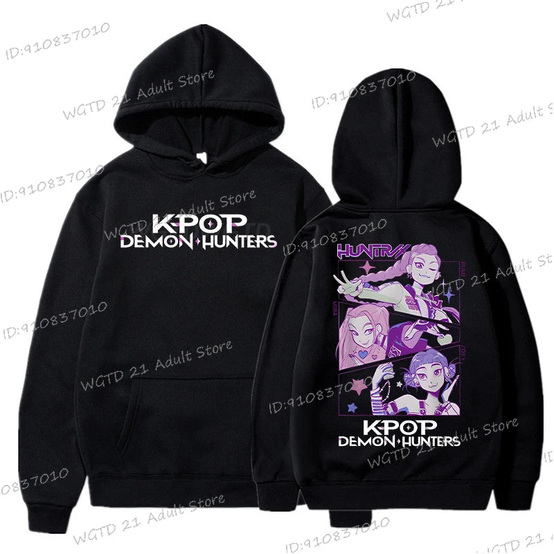 Korean Anime Hoodie For Women KPOP Style