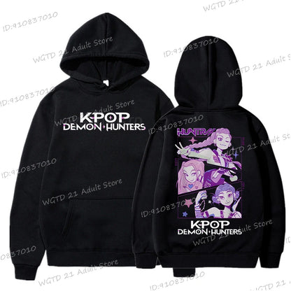 Korean Anime Hoodie For Women KPOP Style