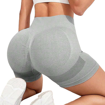 High Waist Push Up Yoga Shorts
