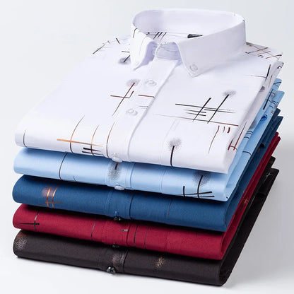 Mens Non-Iron Dress Shirts Stylish & Comfortable