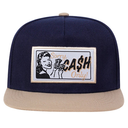 Hip Hop Baseball Cap With Crown Embroidery