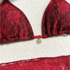 Lace Bikini Set for Women with Swimsuits