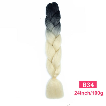 Ombre Braiding Hair Extensions Trendy Styles