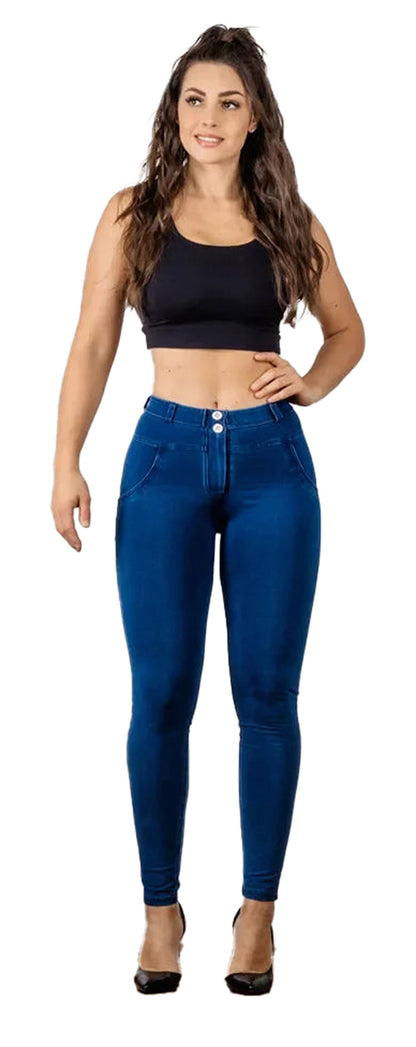 Melody Blue Skinny Jeans For Women