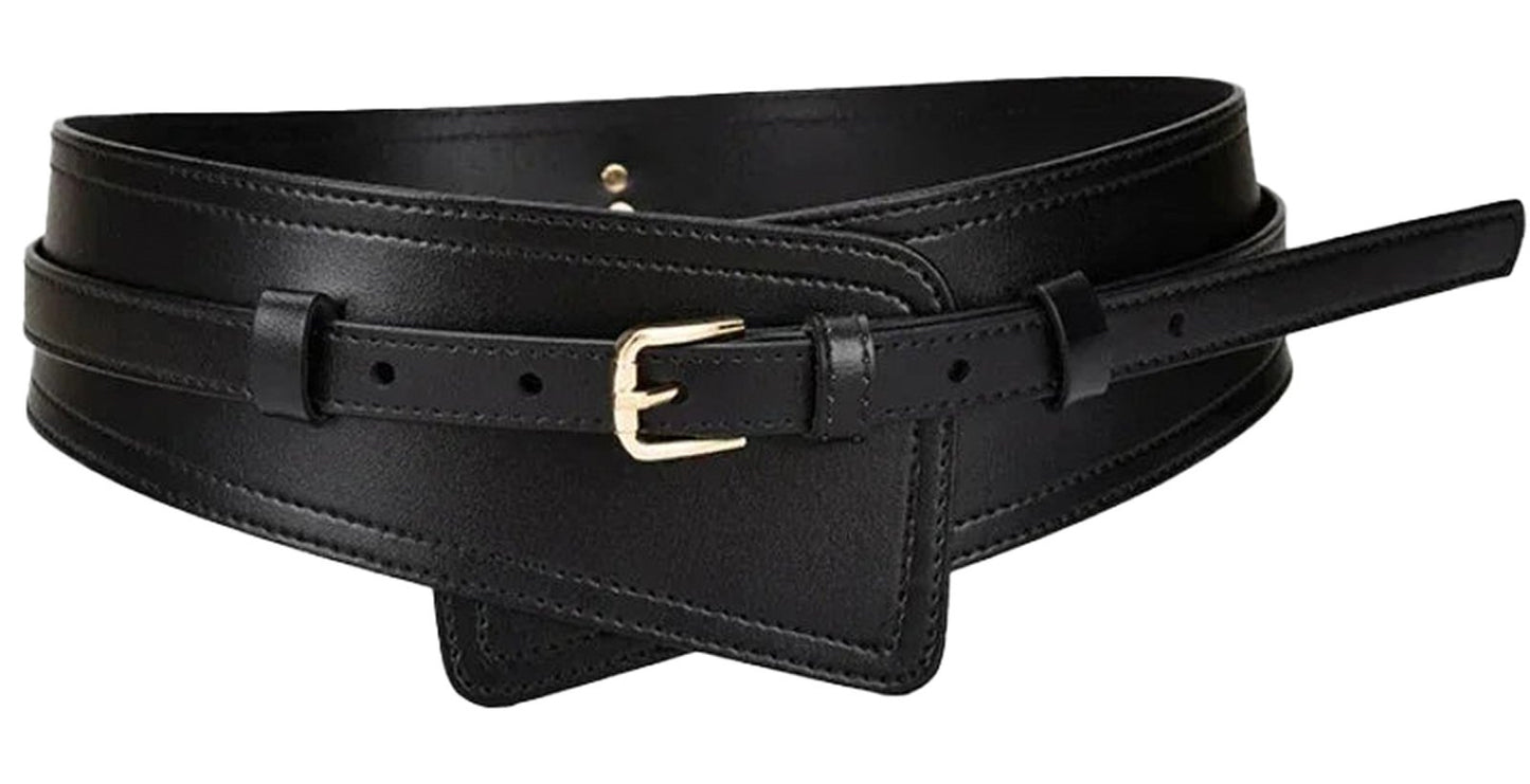 Womens Cow Leather Corset Belt Chic Styles