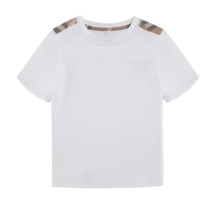 Designer Toddler White T Shirt With Pocket