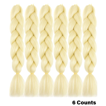 Ombre Crochet Braiding Hair Extensions