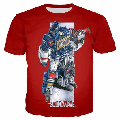 Kids 3d Robot T-Shirt Fun And Stylish