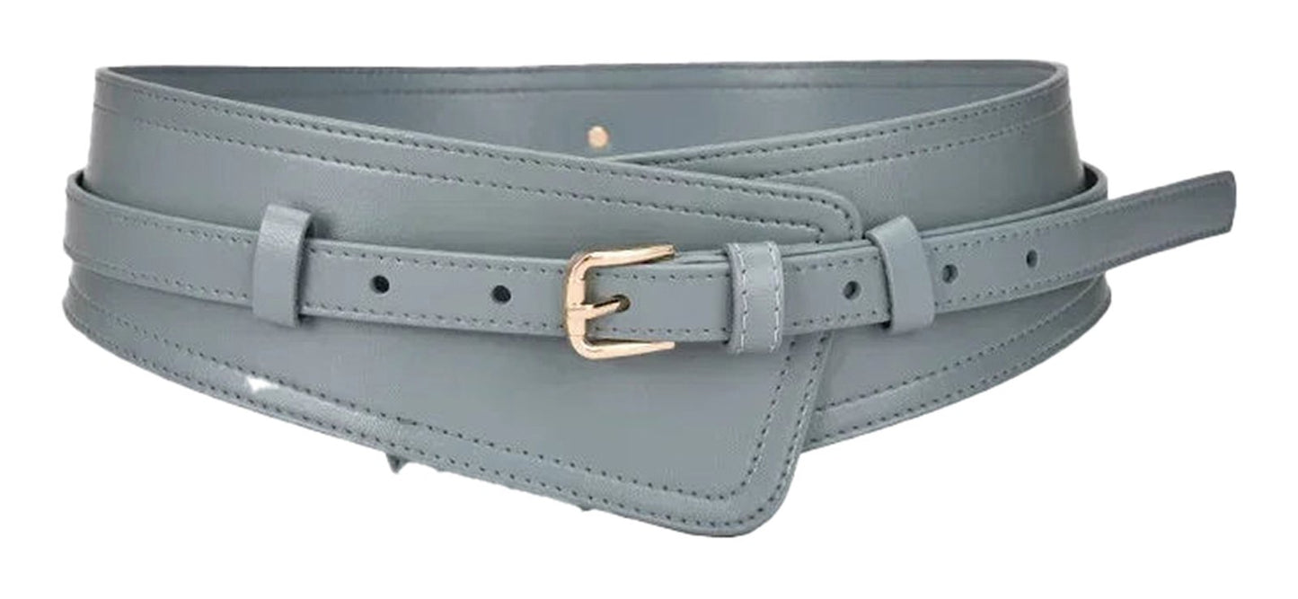 Womens Cow Leather Corset Belt Chic Styles