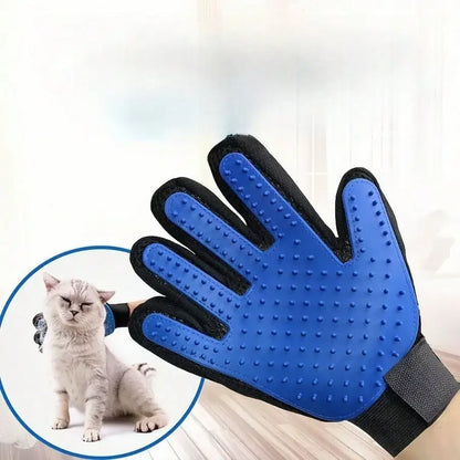 Pet Grooming Glove For Cats And Dogs