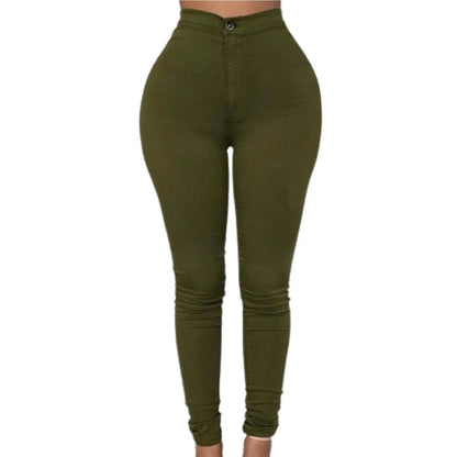 High Waisted Skinny Jeans For Women