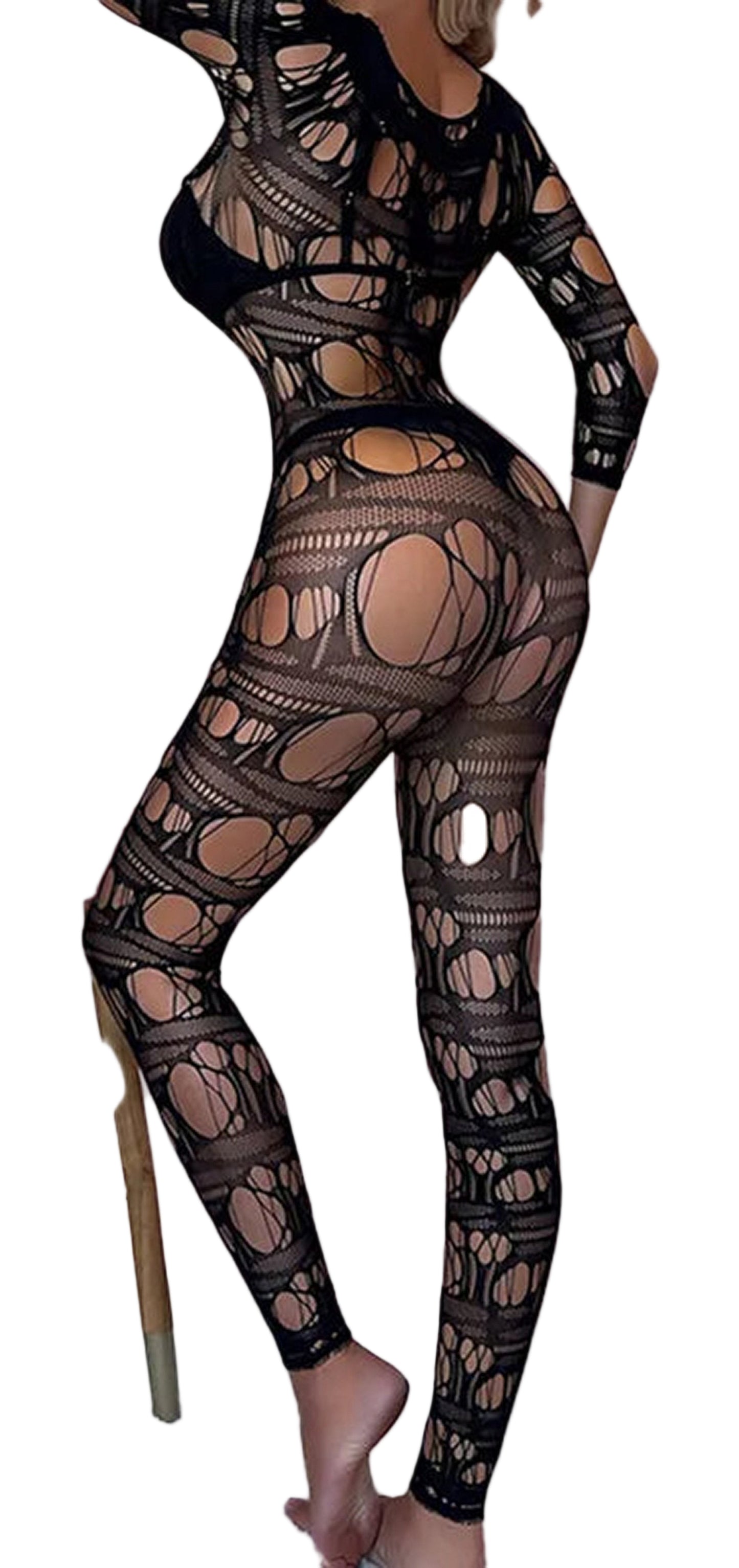 Sexy Mesh Jumpsuit Lingerie For Bold Style