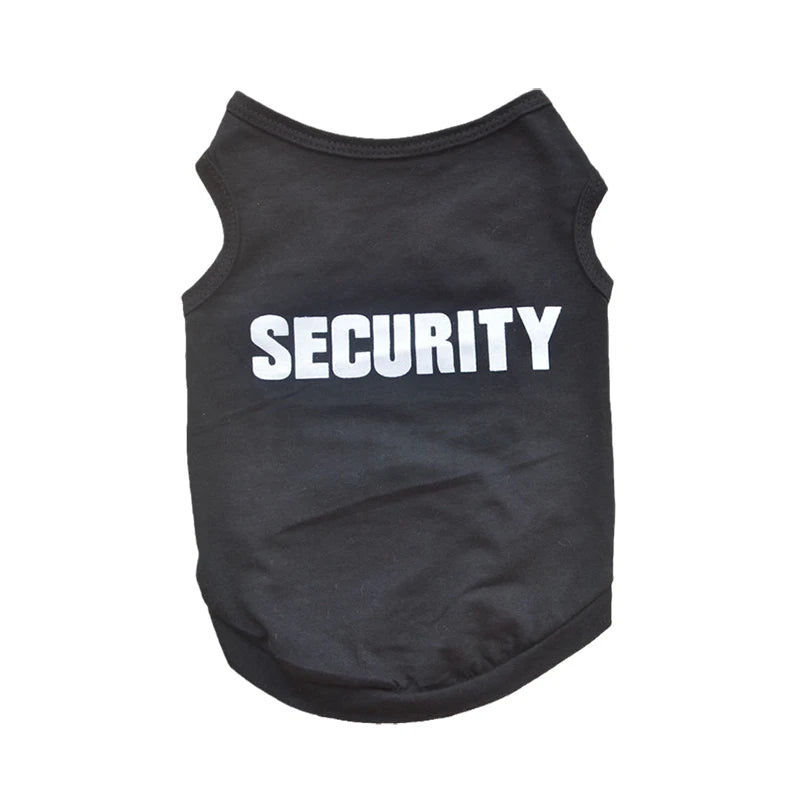 Security Dog Vest T-Shirt