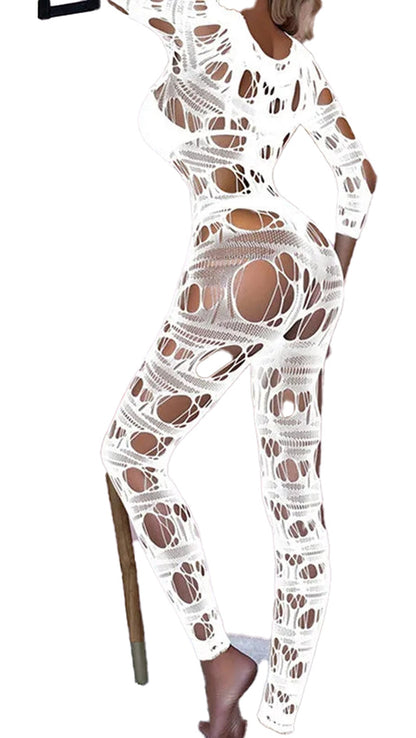 Sexy Mesh Jumpsuit Lingerie For Bold Style