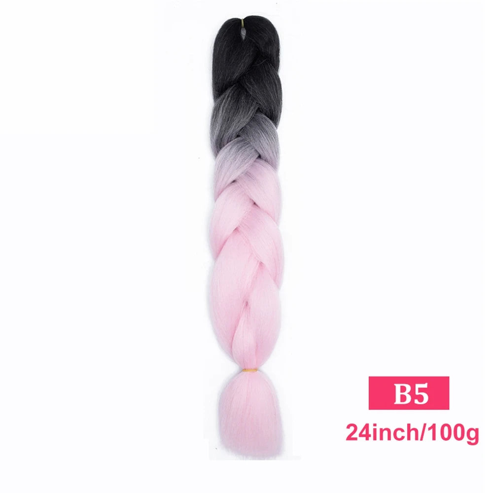 Ombre Braiding Hair Extensions Trendy Styles