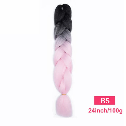 Ombre Braiding Hair Extensions Trendy Styles