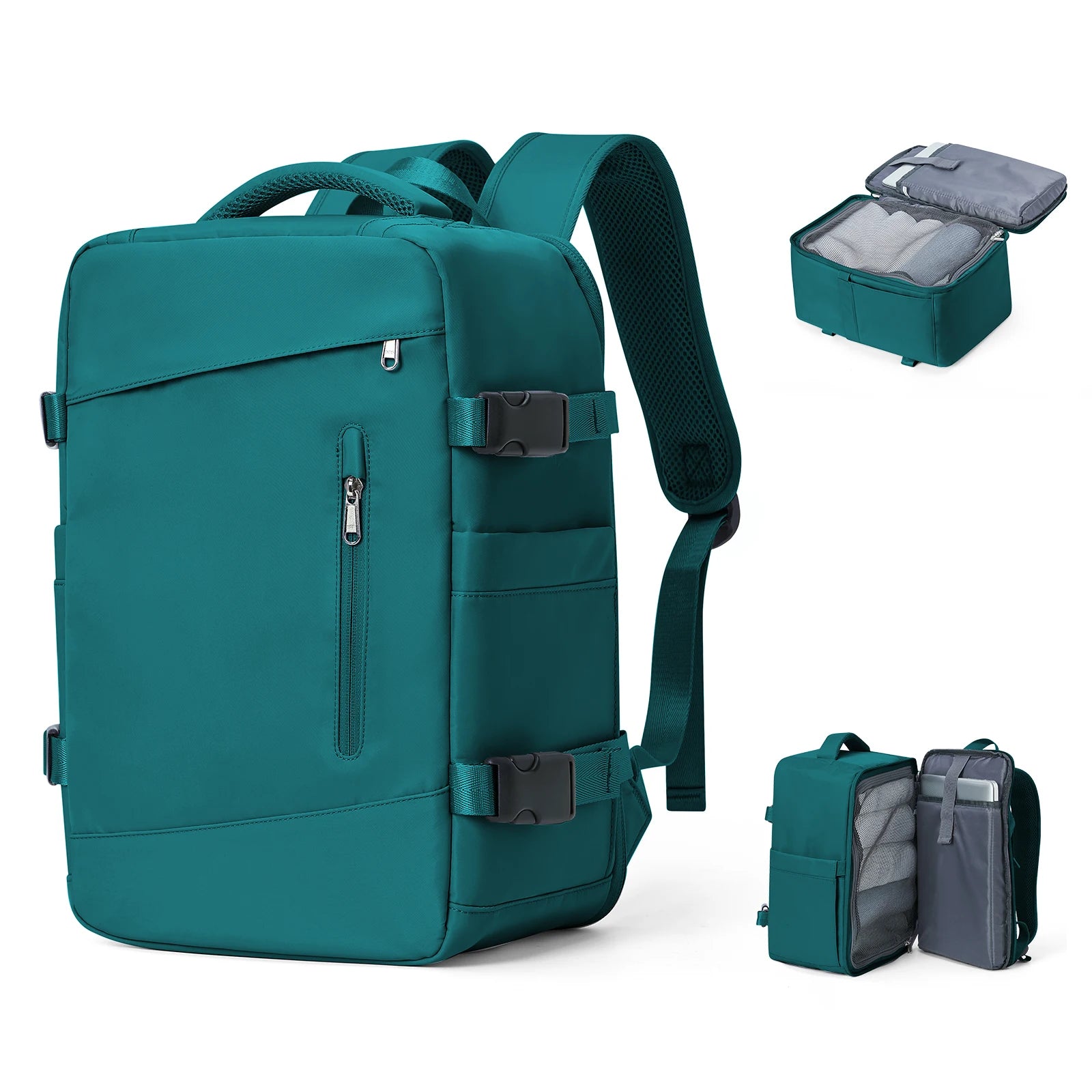 Casual Travel Laptop Backpack with Embroidery and Computer