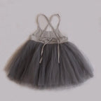 Toddler Kids Summer Baby Tutu Birthday Party Dress