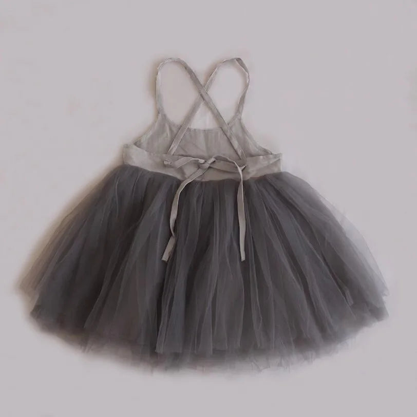Toddler Kids Summer Baby Tutu Birthday Party Dress