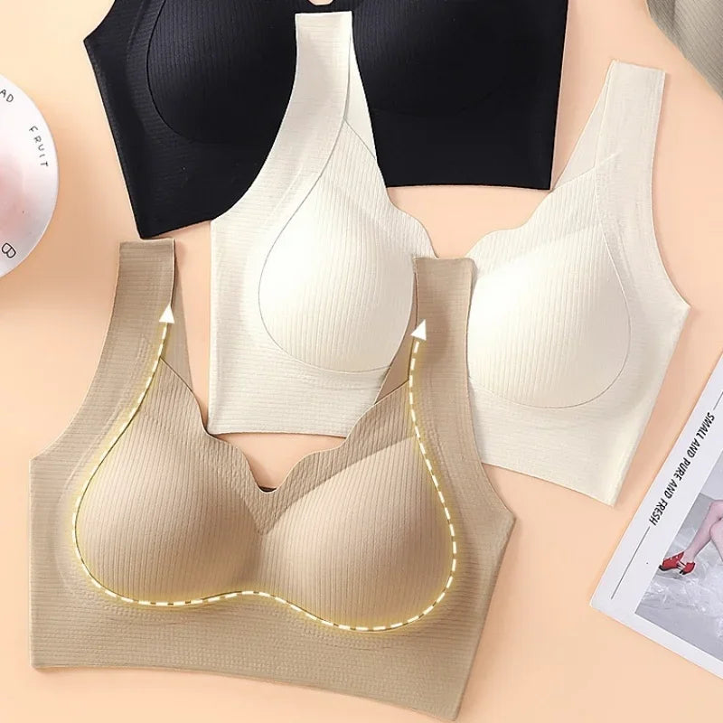 Wireless Bra for Comfortable Support