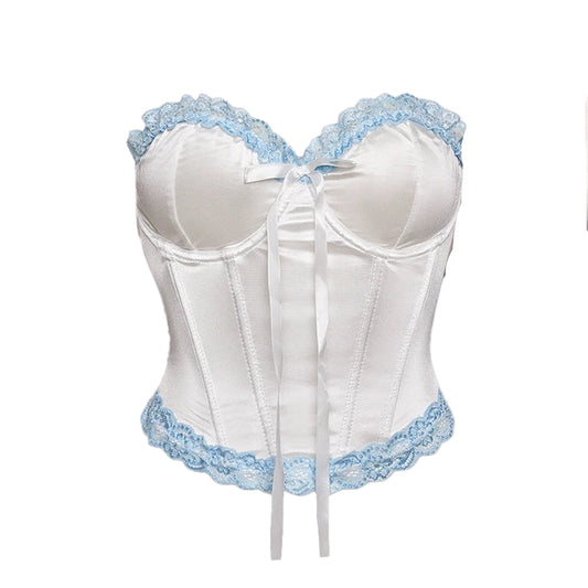 Strapless Mesh Corset For Women
