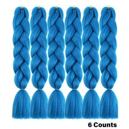 Ombre Crochet Braiding Hair Extensions