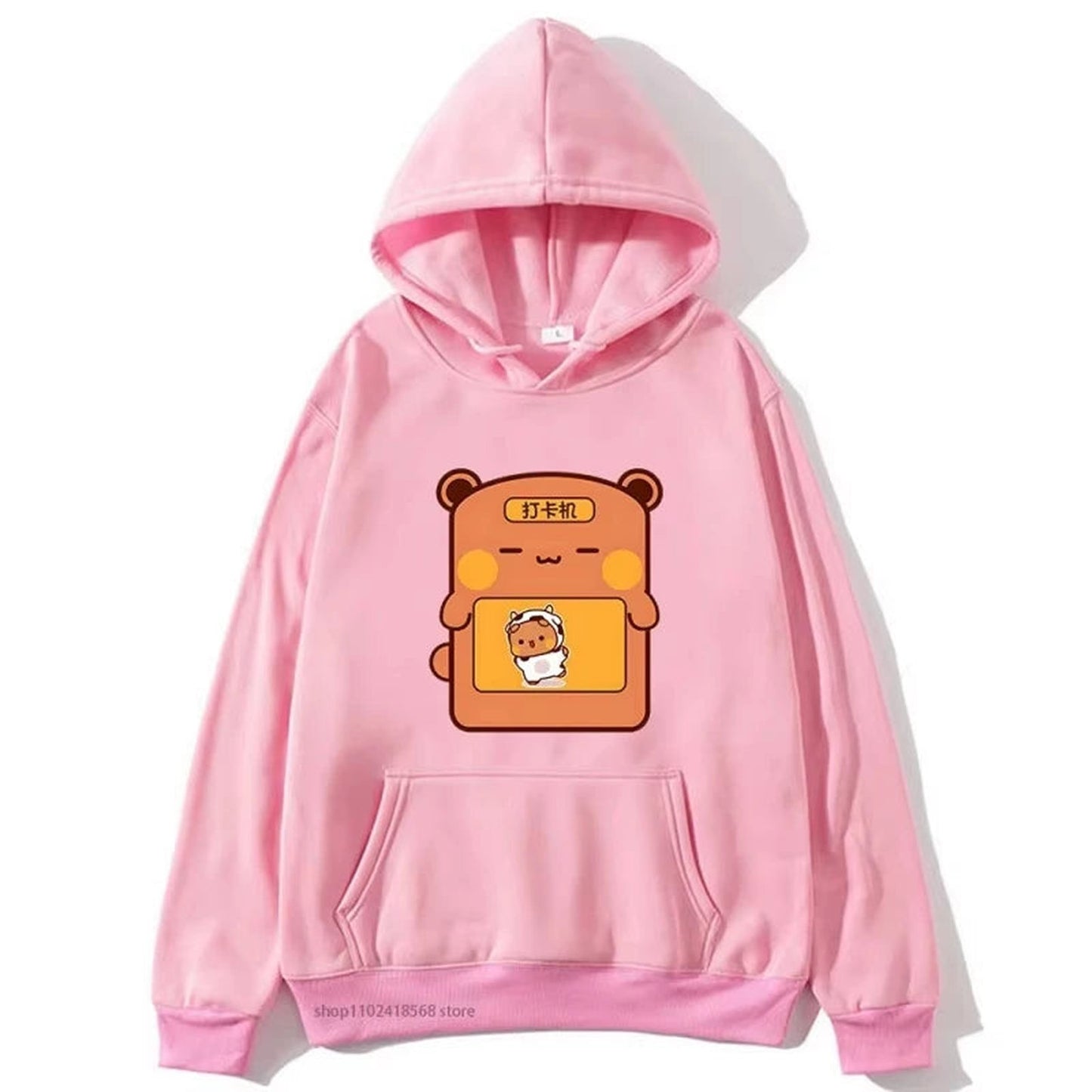 Bubu and Dudu Unisex Anime Hoodie Seasonal Display