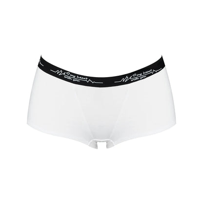 Womens Solid Color Boxer Briefs Set