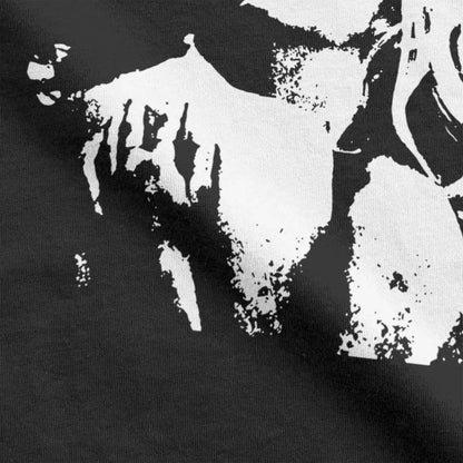 Detail of Men's 90s TV Girl Band Cotton T-Shirt Design