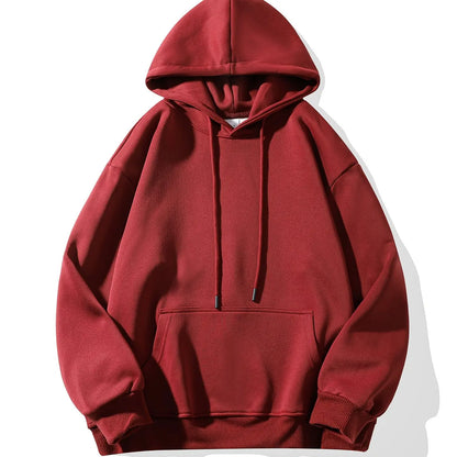 Oversized Fleece Hoodie Unisex Trendy Style